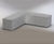 Mago - Tetris modular concrete seating 8