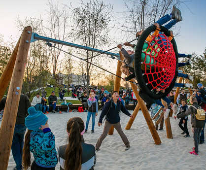 Richter Spielgeräte Cradle nest swing