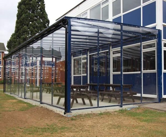 Winterbourne enclosed modular shelter