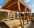 Outdoor classrooms with seating and green roofs for school 3