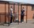 Curved 4-Sided Smoking Shelter - Clear Roof 0