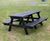 100% Recycled Plastic Contract Picnic Table  1