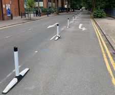 180 WandOrcas for Leicester City Council cycle lane revamp