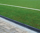SPORTFIX channel drainage with mobile border for running tracks