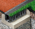 SPORTFIX ROM channel drainage for artificial turf hockey pitches