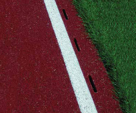 SPORTFIX Slotted Channel - discreet drainage for athletics tracks