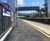 Channel drainage for railway platform renovation - Low Moor 2