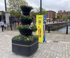 Precinct Fountain self-watering tiered planter (MSP-3P)
