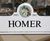 Cast aluminium historic wall plaques 1