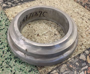 Cast metal collars for architectural columns