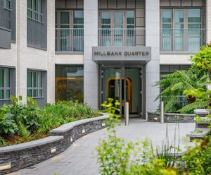 External glass and metal balustrades for residential development