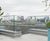 External glass and metal balustrades for residential development 1