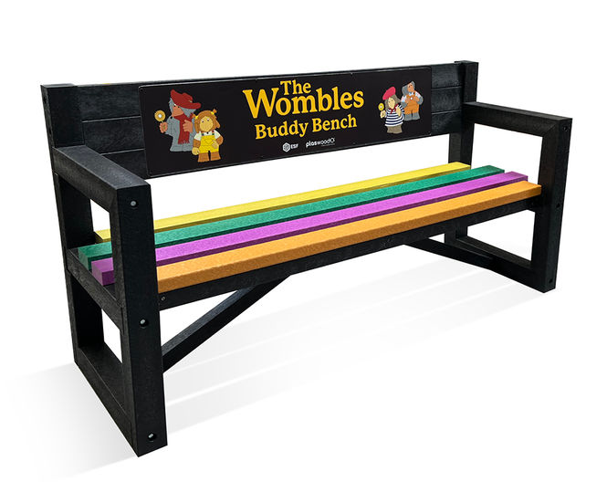 The Wombles - 100% recycled plastic street furniture collection