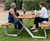 Seven X - steel and timber picnic table and bench set 0