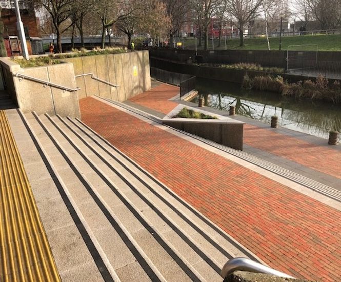 Refurbishment of existing steps & paving, Arnott Close Thamesmead