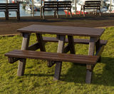 100% Recycled Plastic Heavy Duty Picnic Table - on this page