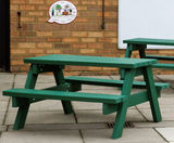 100% Recycled Plastic Nursery Picnic Table - on this page