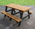 100% Recycled Plastic Junior Picnic Table 7