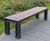 100% Recycled Plastic Perth Deluxe Backless Bench 0