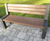 100% Recycled Plastic Hyde Park Bench 0