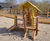 Winja Play Unit - wooden robinia playhouse for toddlers and nurseries 7