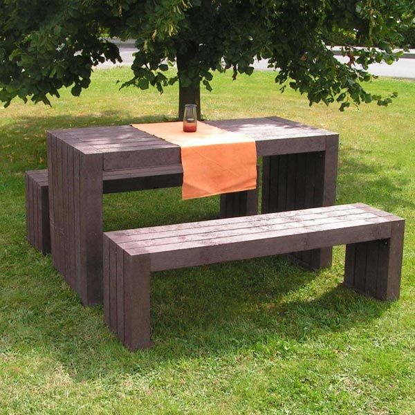 100 Recycled Plastic London Bench And Picnic Table NBB Recycled   1695038098420 