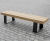 Fold contemporary backless bench 0