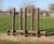 Log Weave - recycled plastic playground balance beam for schools 1