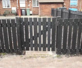 Picket Fencing - recycled plastic low maintenance garden fencing - on this page