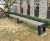 Canvas ML - recycled plastic bench with / without back 2