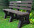 100% Recycled Plastic Memorial Bench 0