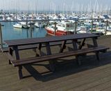 100% Recycled Plastic Heavy Duty Refectory Picnic Table - on this page