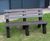 100% Recycled Plastic Park Bench With Back  1