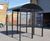 Domed 4 Sided Smoking Shelter - Aluminium Roof 1