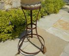 Steel plant stand in classic French design
