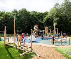 Nature-inspired inclusive adventure playground - Pennington Flash