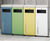 Ecoside - steel wall- or surface-mounted indoor recycling bin 0