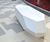 Hoba - contemporary concrete outdoor bench for public spaces 1