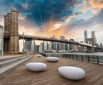 Stone Bench in smooth UHP Concrete