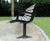 New Forest Seat - cast iron and timber outdoor bench 4