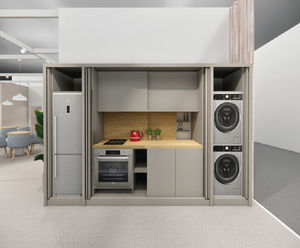 Slide&Hide concealed single pocket door kit