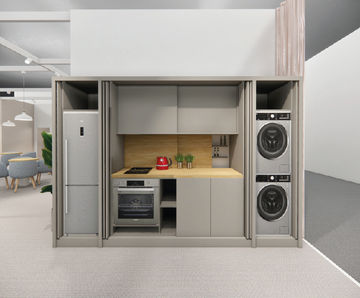 Slide&Hide concealed single pocket door kit