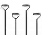 Astro pole top luminaire