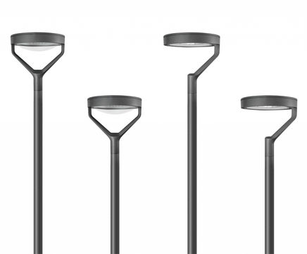 Astro pole top luminaire