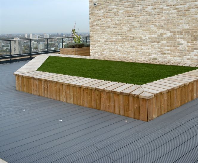 Swithland - roof garden pPlanter
