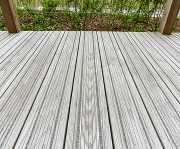 Thermowood Ash - non-slip timber decking