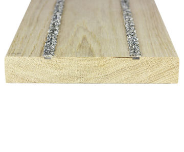 French Oak non-slip timber decking