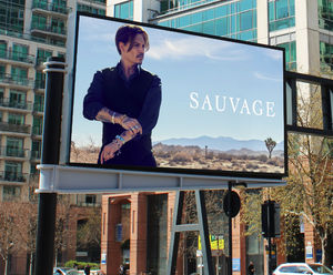 Large-format LED advertising displays for JCDecaux