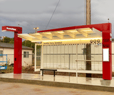 Bespoke BRT shelters for RapidRide in King County - on this page