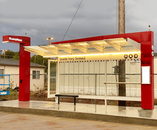 Bespoke BRT shelters for RapidRide in King County